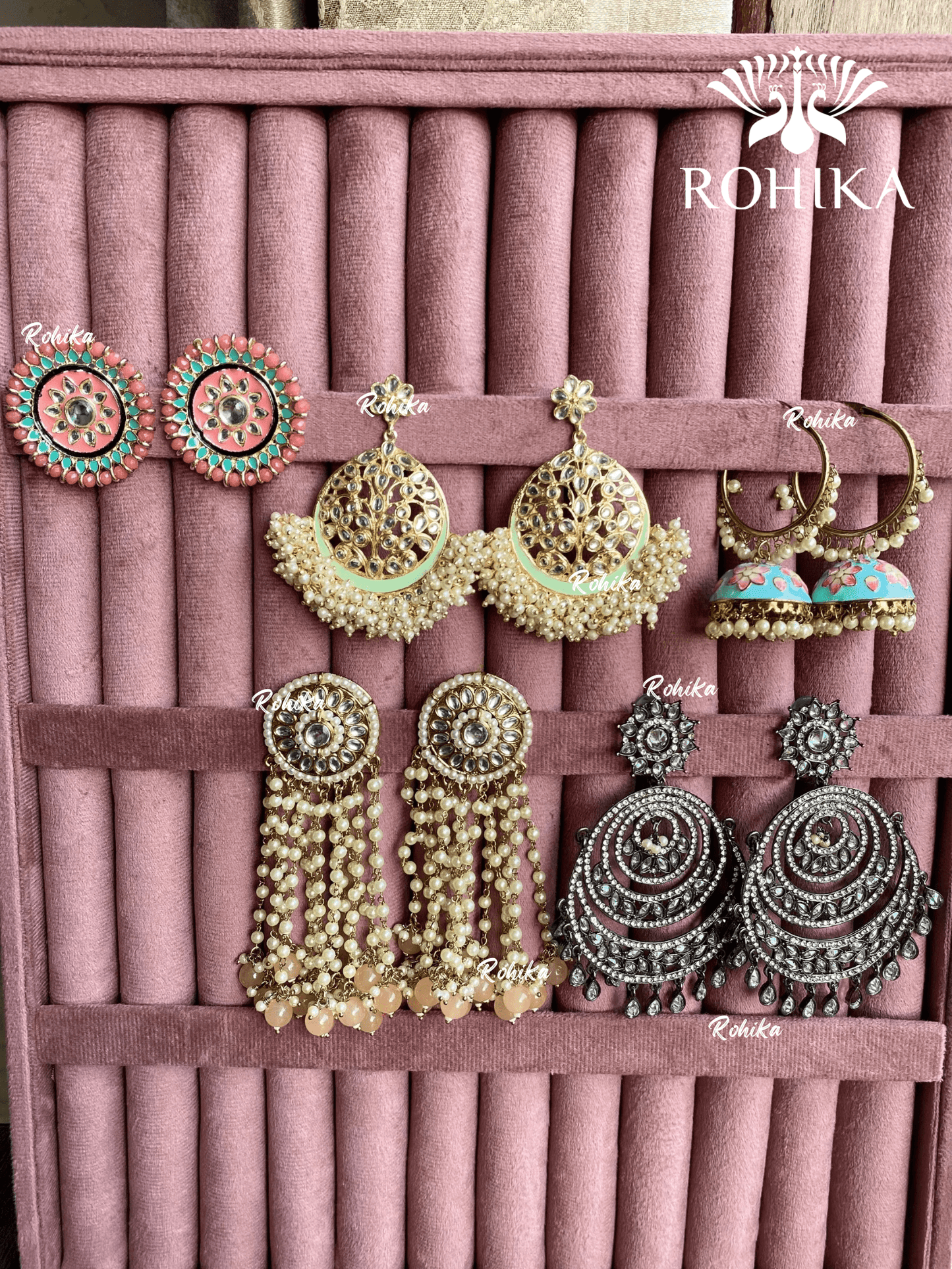 Utsav earrings combo (A-004) - Rohika Store