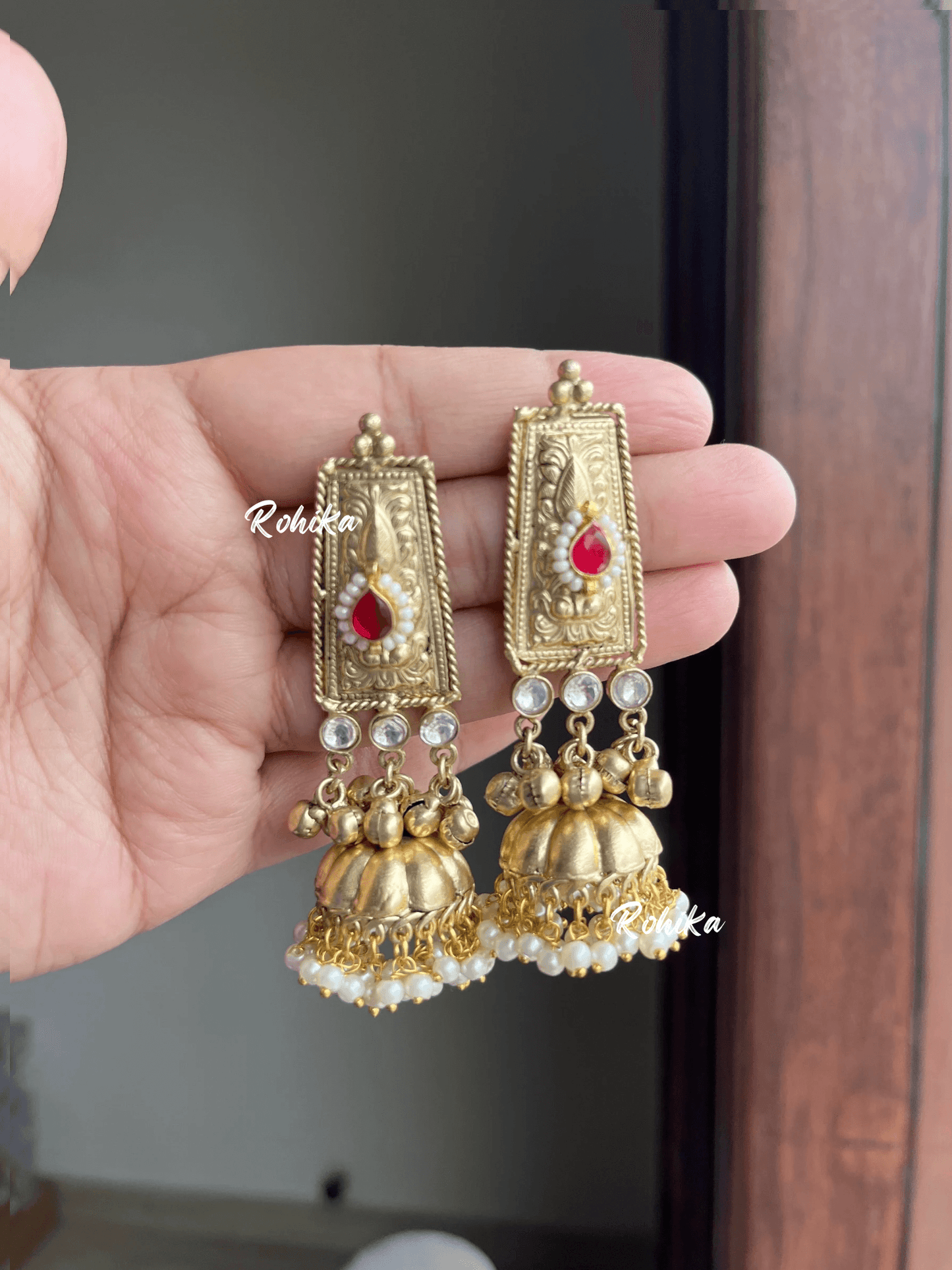 Banjara fusion necklace set (FE-002) - Pink - Rohika Store