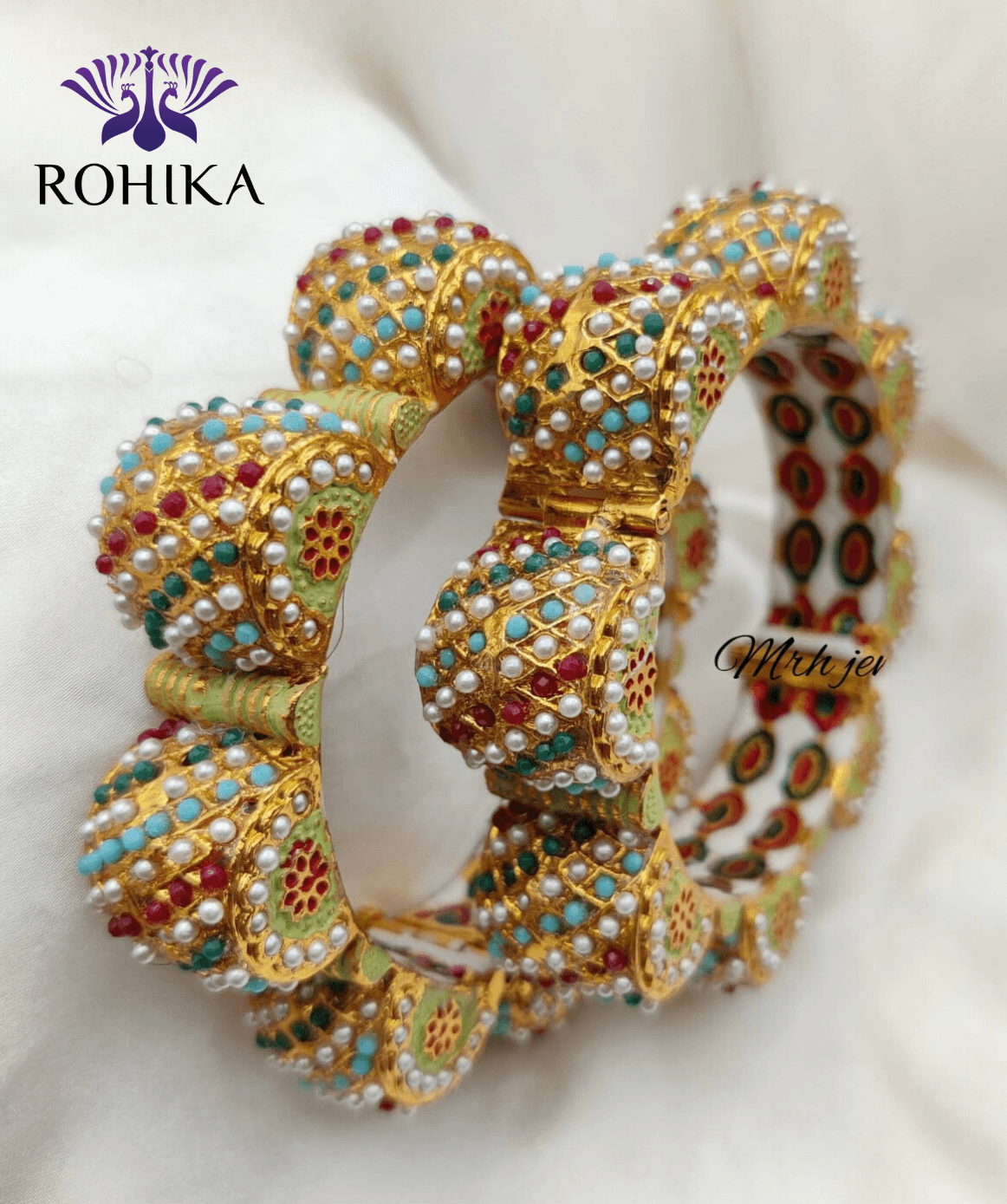 Aayat jadau bangles - Rohika Store