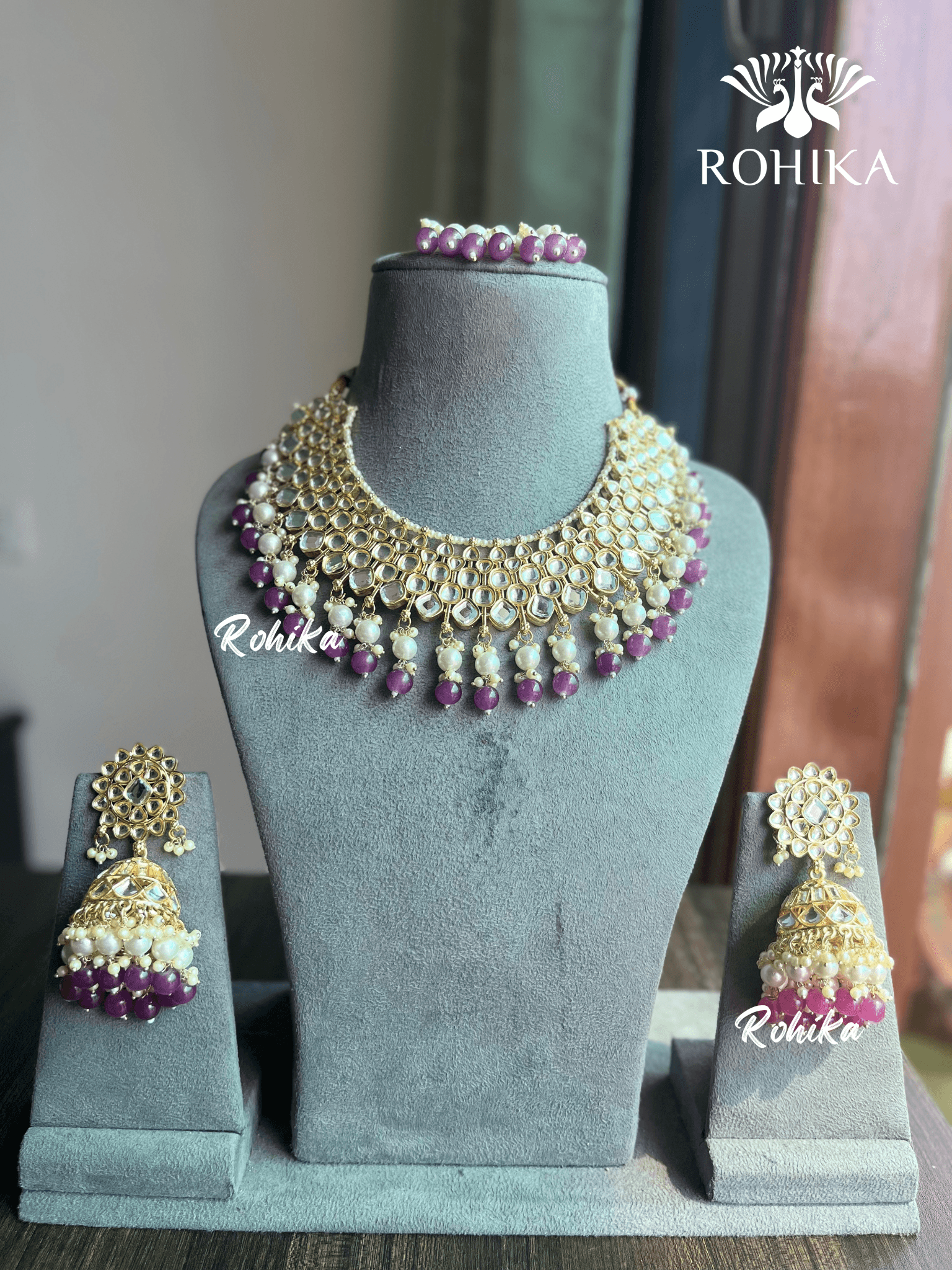 Kundan pendant 2025 set designs