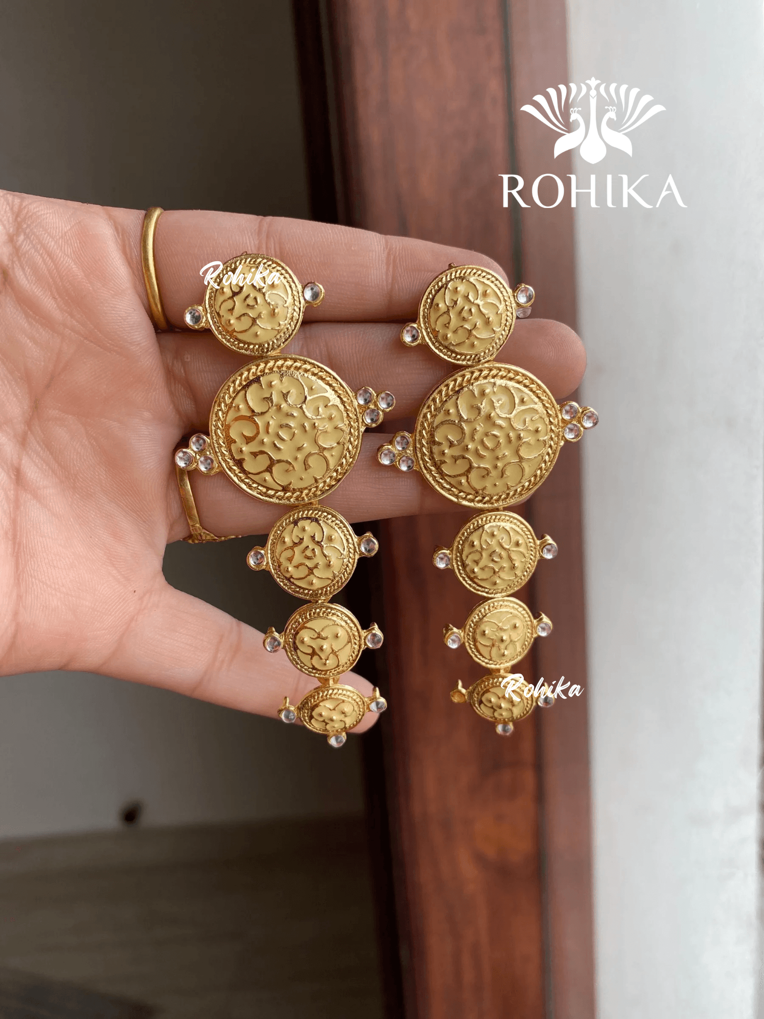 Joya earrings - Yellow - Rohika Store