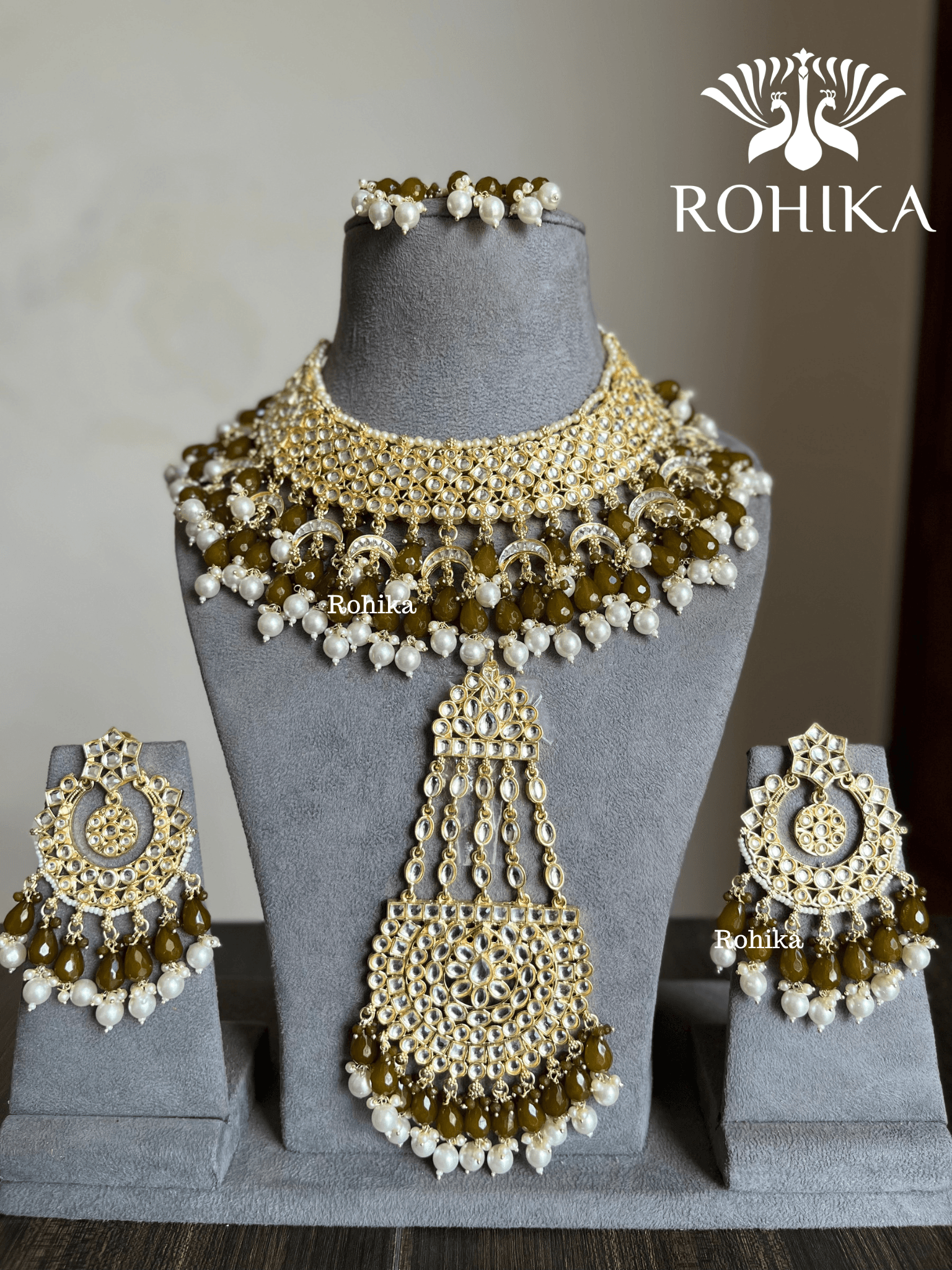 Kundan bridal choker deals set