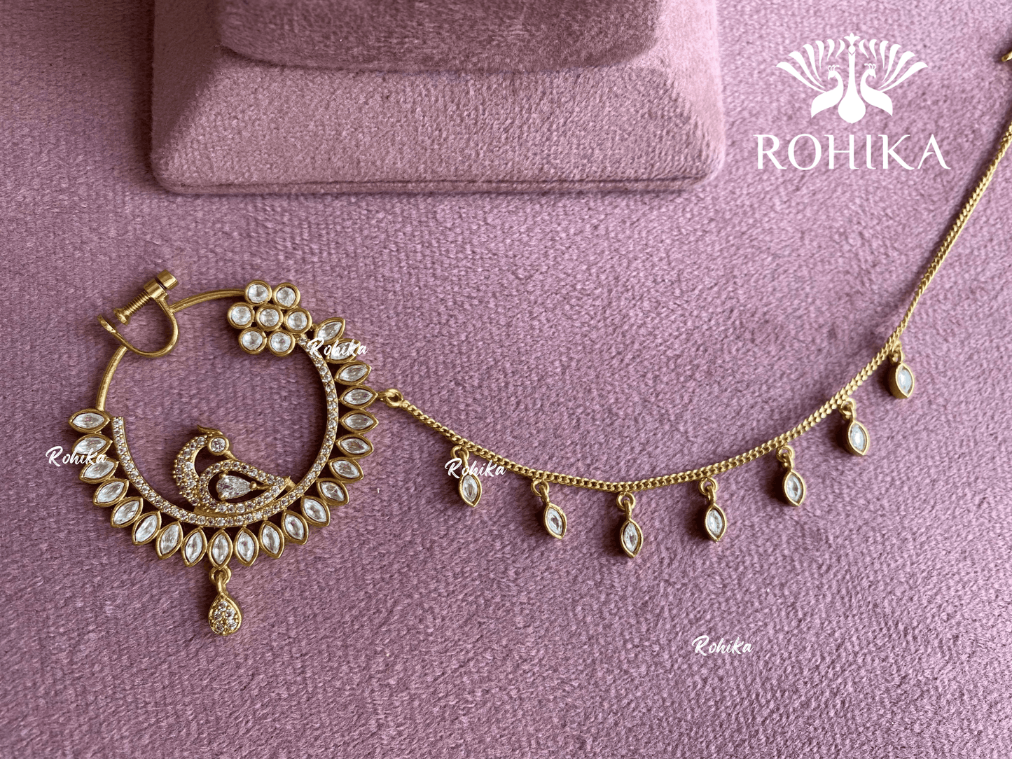 Neer kundan nath (016) - Golden - Rohika Store