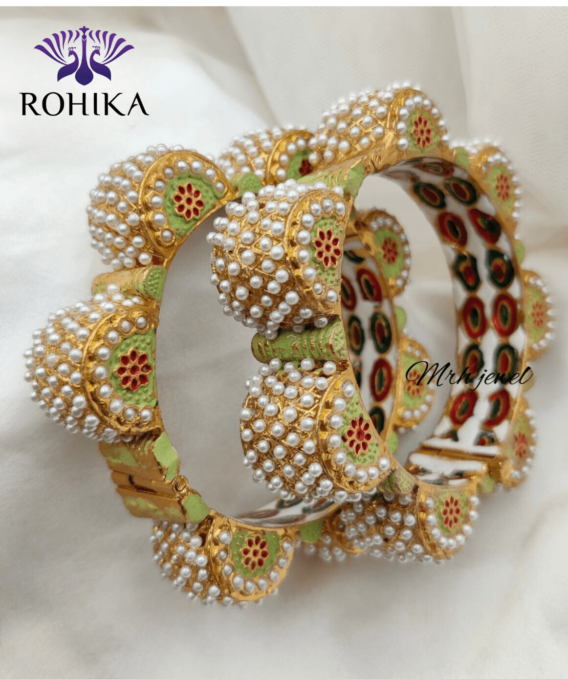Aayat jadau bangles - Rohika Store