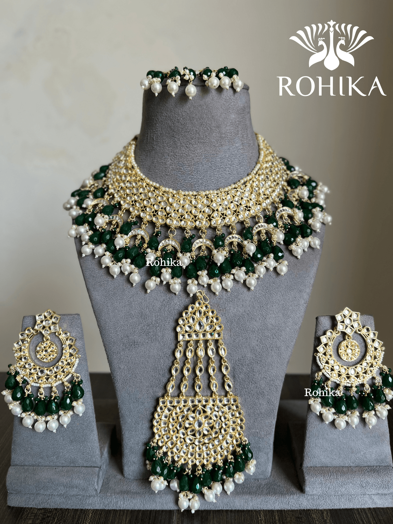 Bridal 2025 jewellery green