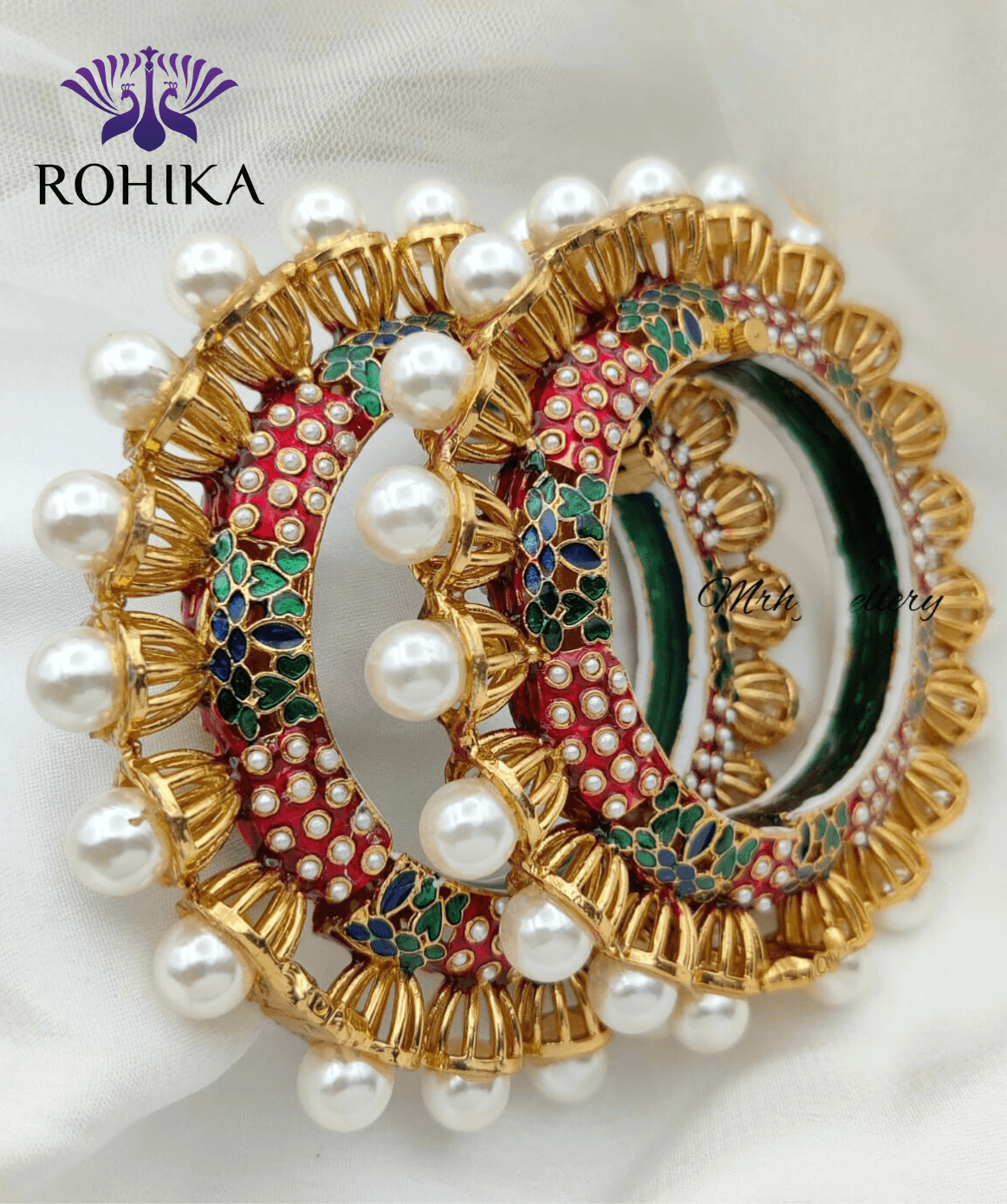 Aayat jadau bangles - Rohika Store