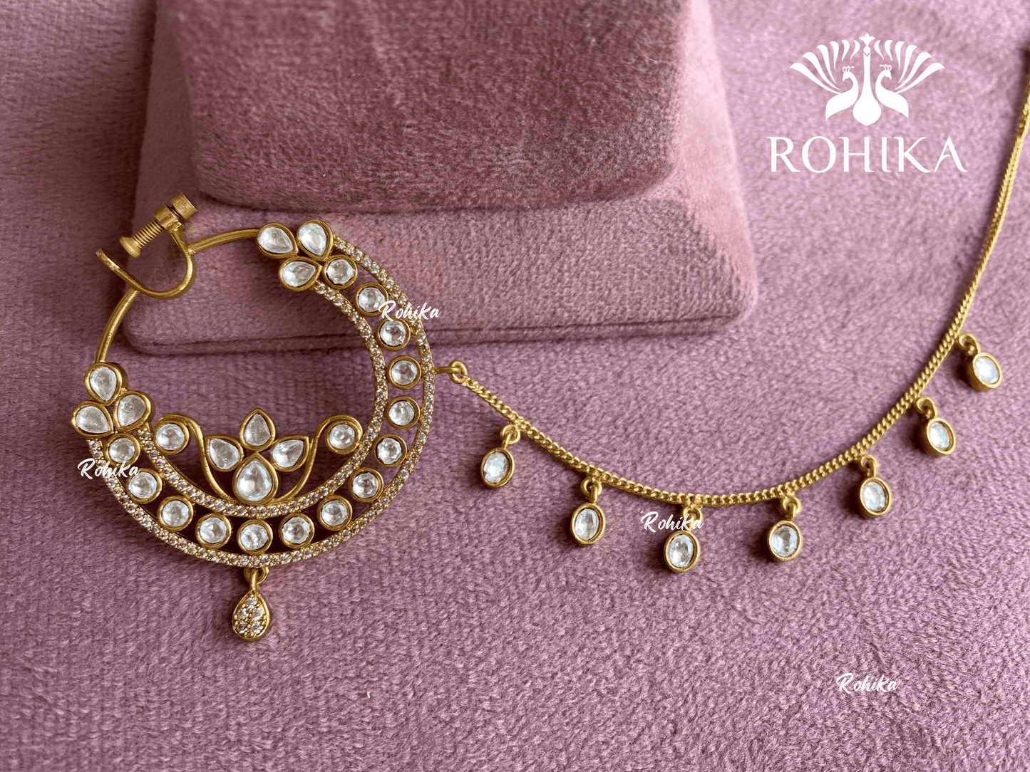 Neer kundan nath (017) - Golden - Rohika Store