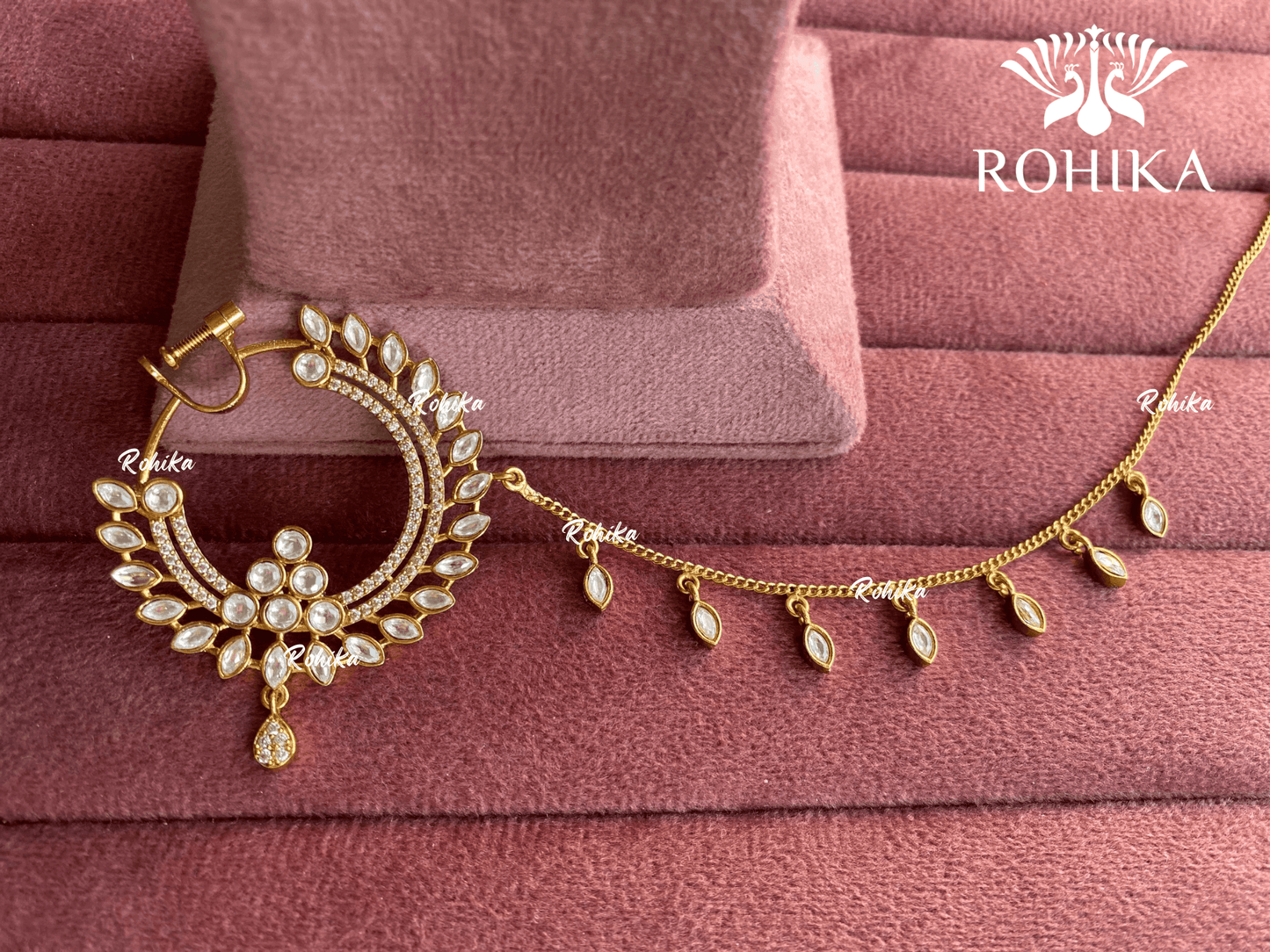 Neer kundan nath (009) - Golden - Rohika Store