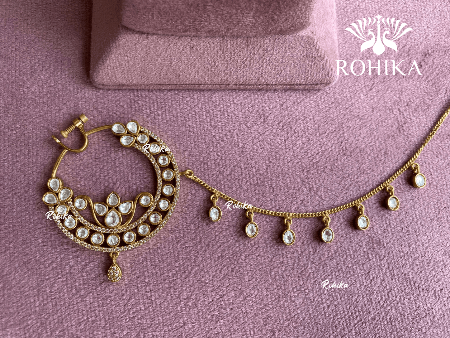 Neer kundan nath (017) - Golden - Rohika Store