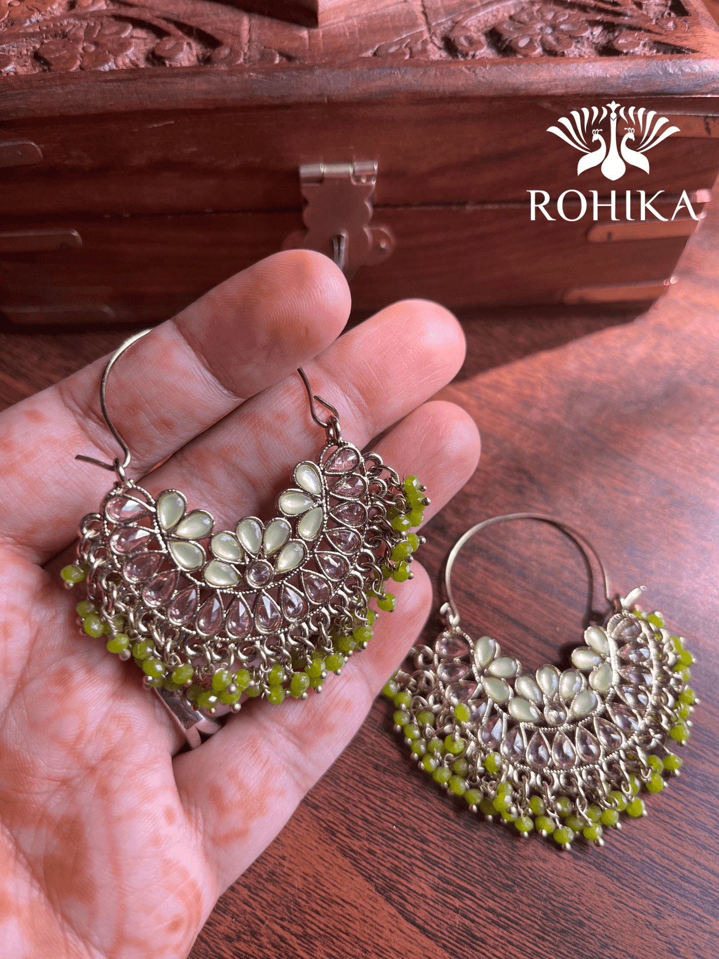 Sana polki bali - Green - Rohika Store