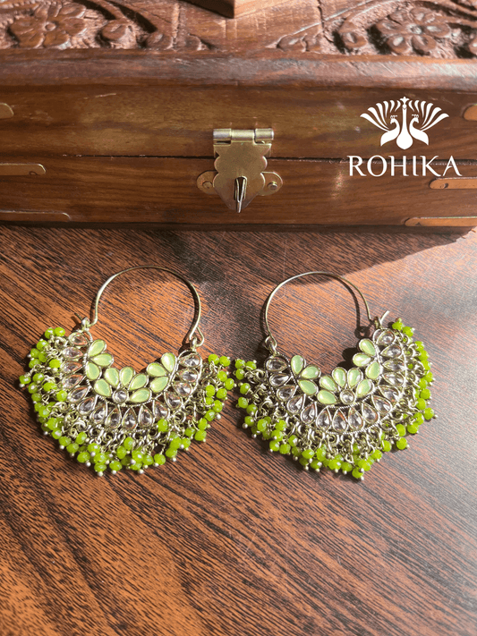 Sana polki bali - Green - Rohika Store
