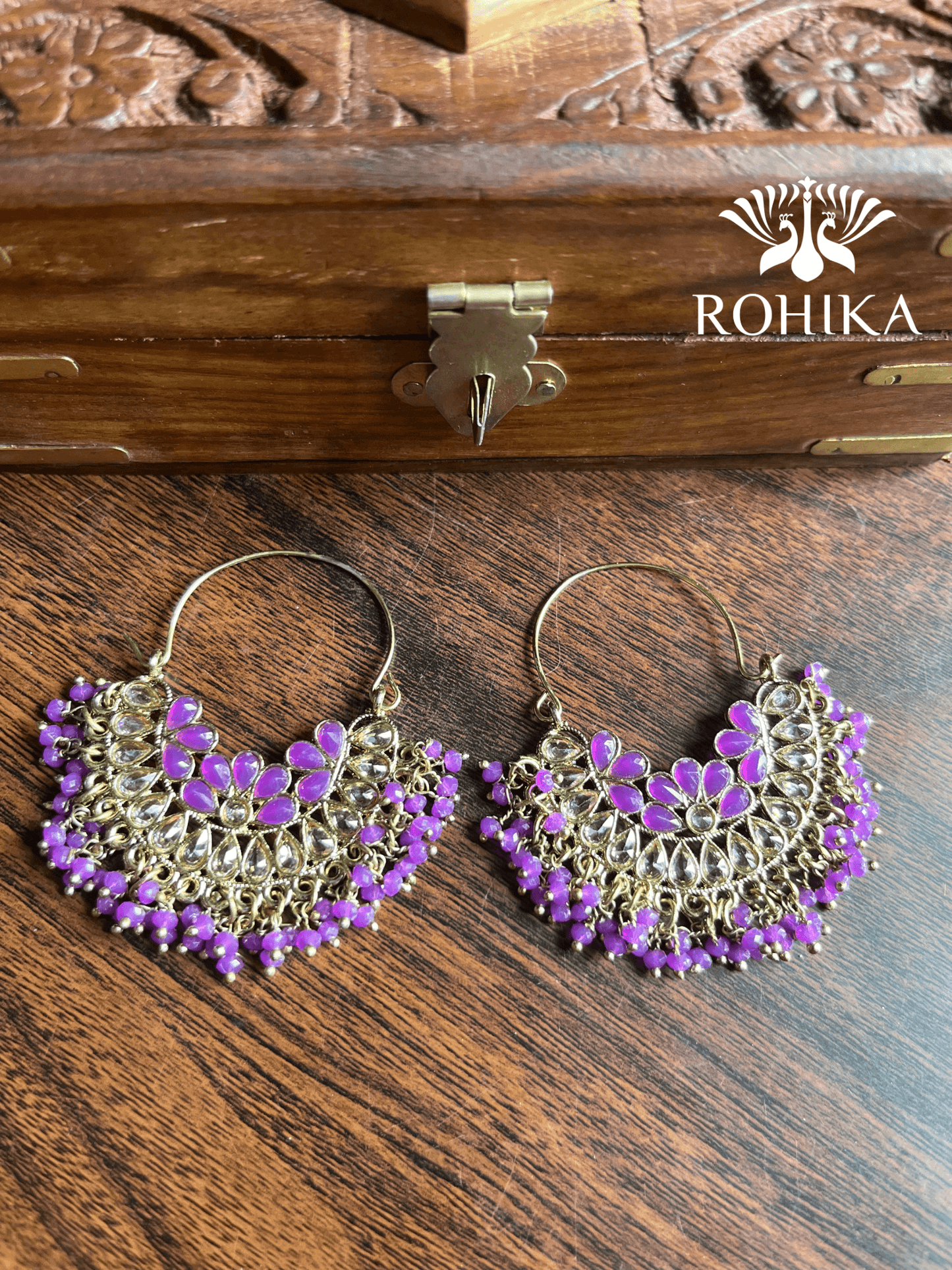 Sana polki bali - Purple - Rohika Store