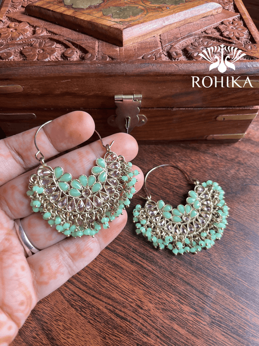 Sana polki bali - Sea Green - Rohika Store