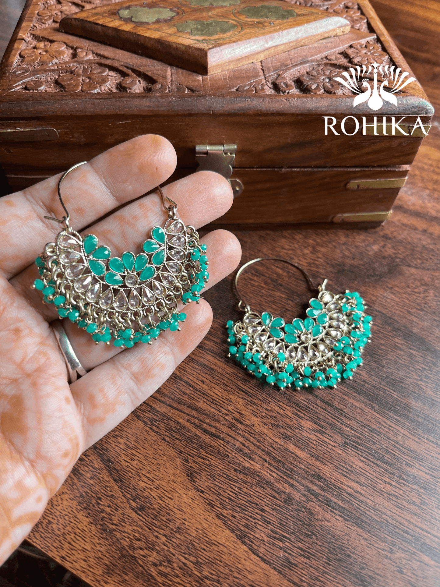 Sana polki bali - Dark Green - Rohika Store