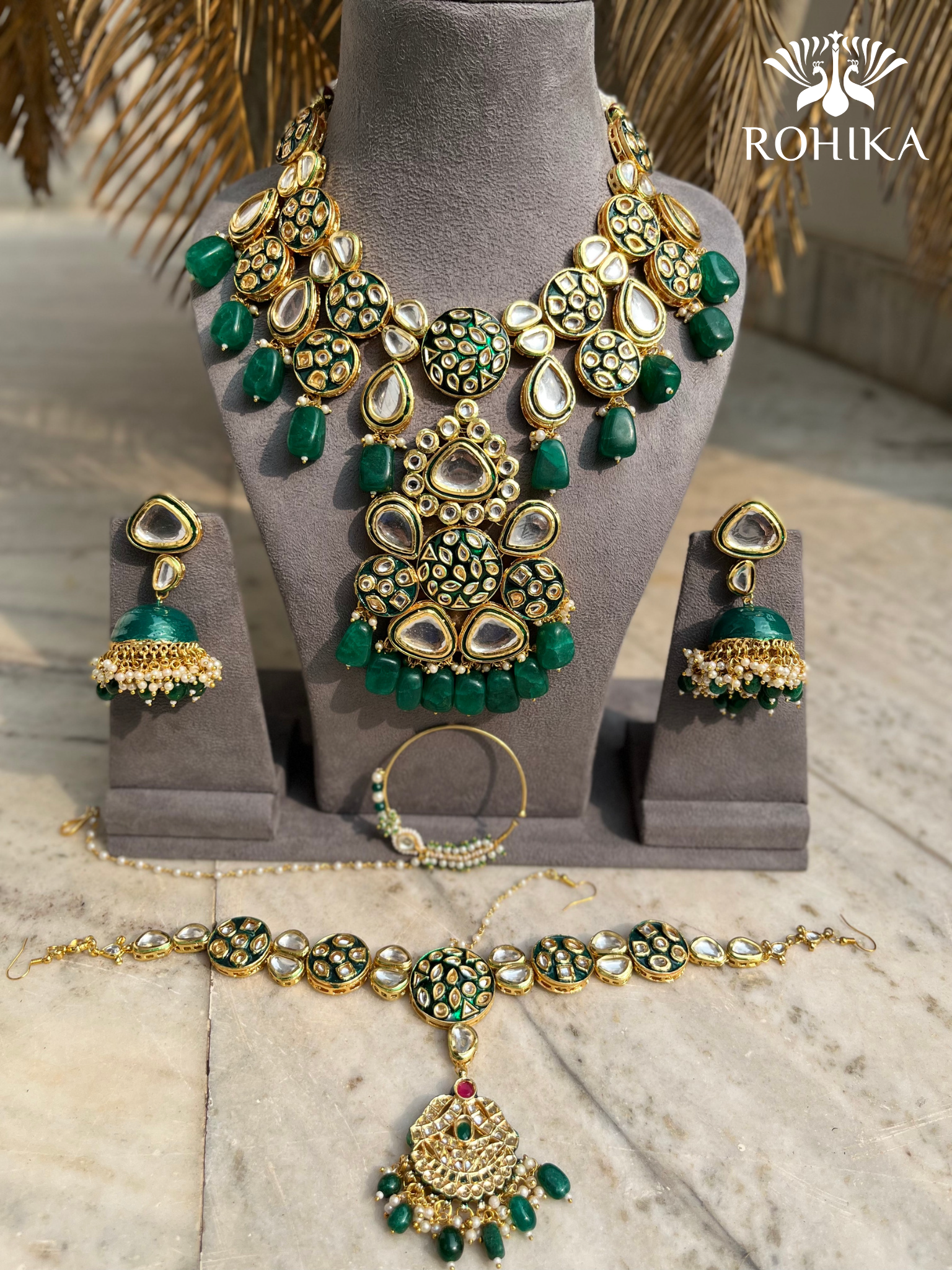 Emerald 2025 bridal necklace