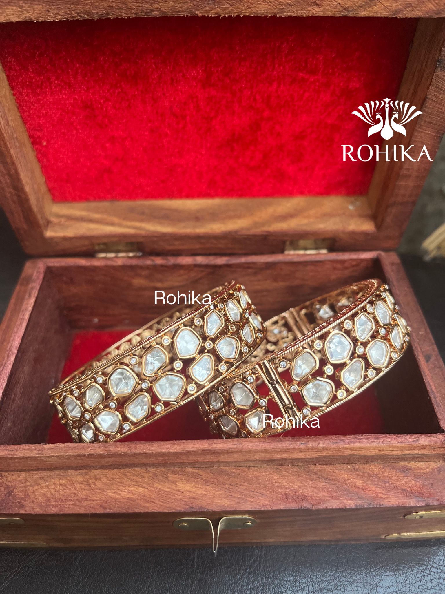 Polki on sale kada bangles