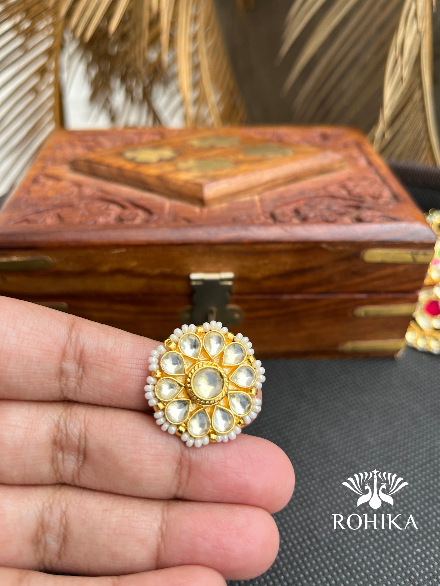 Kundan 2025 big rings