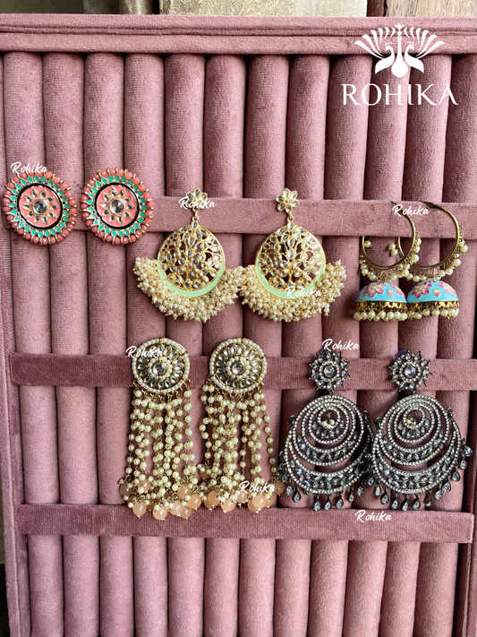 Utsav earrings combo (A-004)