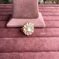 Angana polki kundan ring (SG-094) - Pink