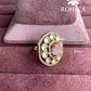 Angana polki kundan ring  (SG-026) - Pink