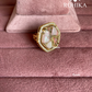 Angana polki kundan ring (SG-141) - Pink