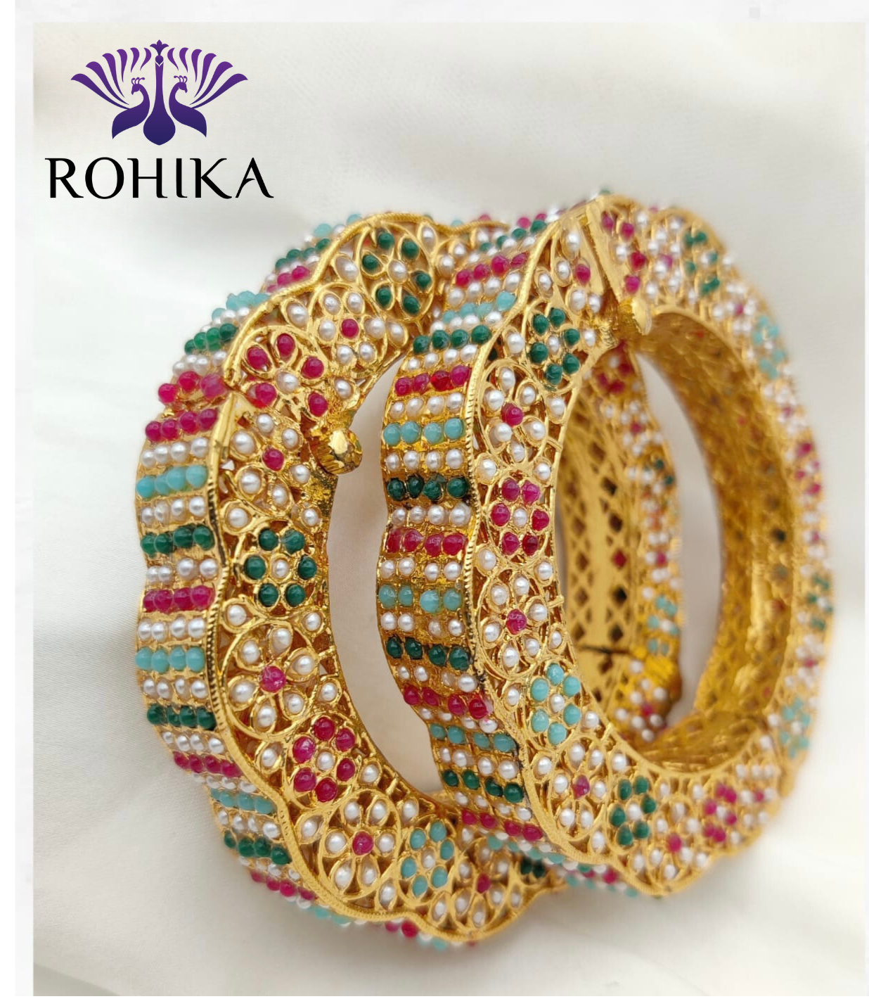 Nikhat jadau bangles 