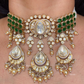 Vihaana LV Moisanite Choker set - Green