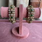 Ashmi moisinite kundan kada/bangles - Green