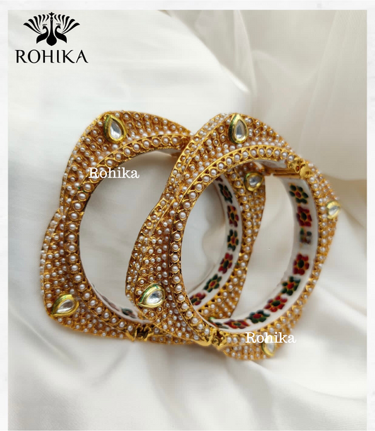 Aastha jadau bangles