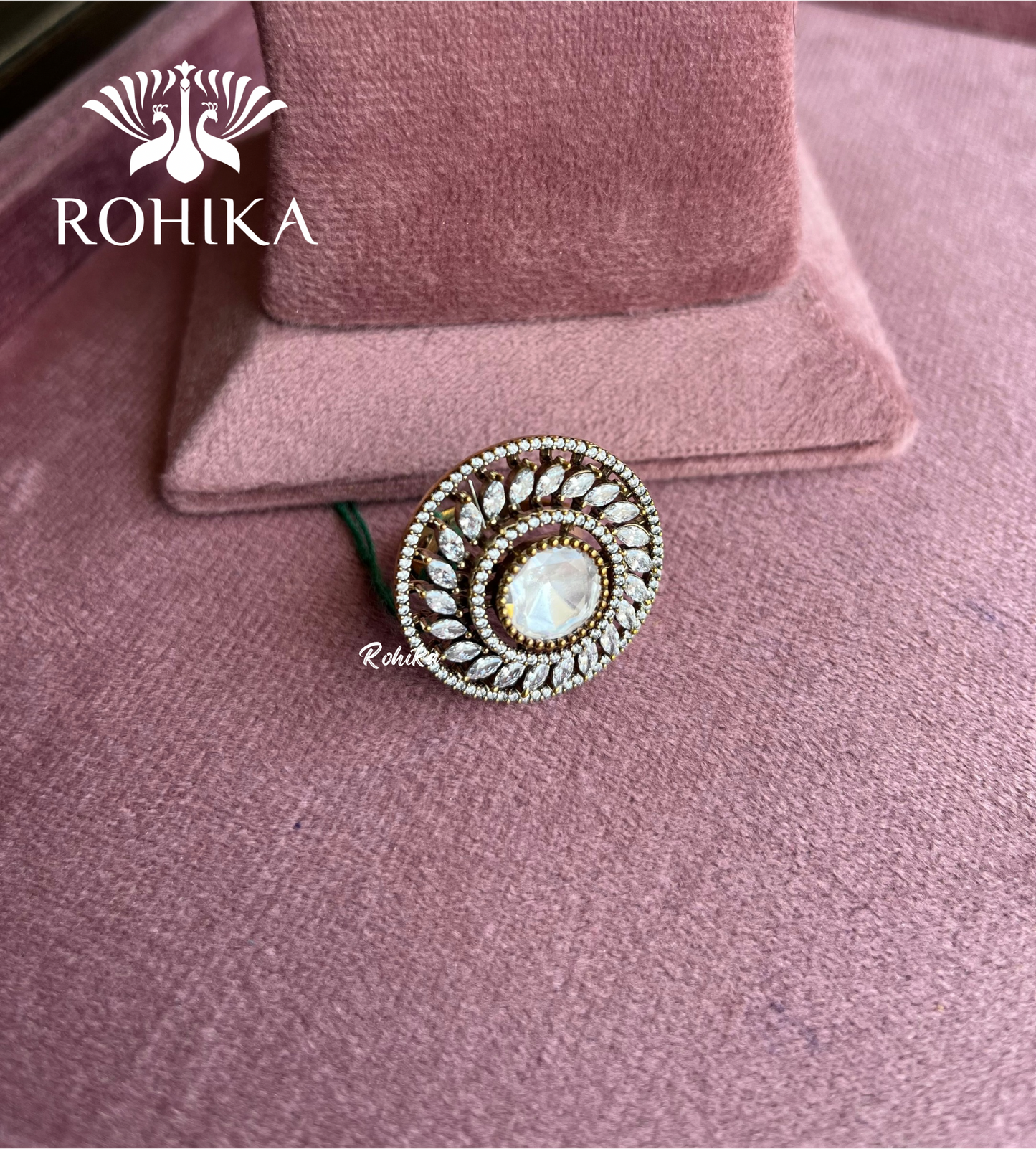 Angana polki kundan ring  (SG-001)