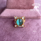 Angana polki kundan ring  (SG-024) - Mint green