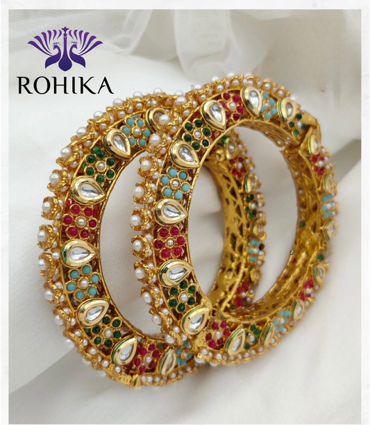 Nikhat jadau bangles 