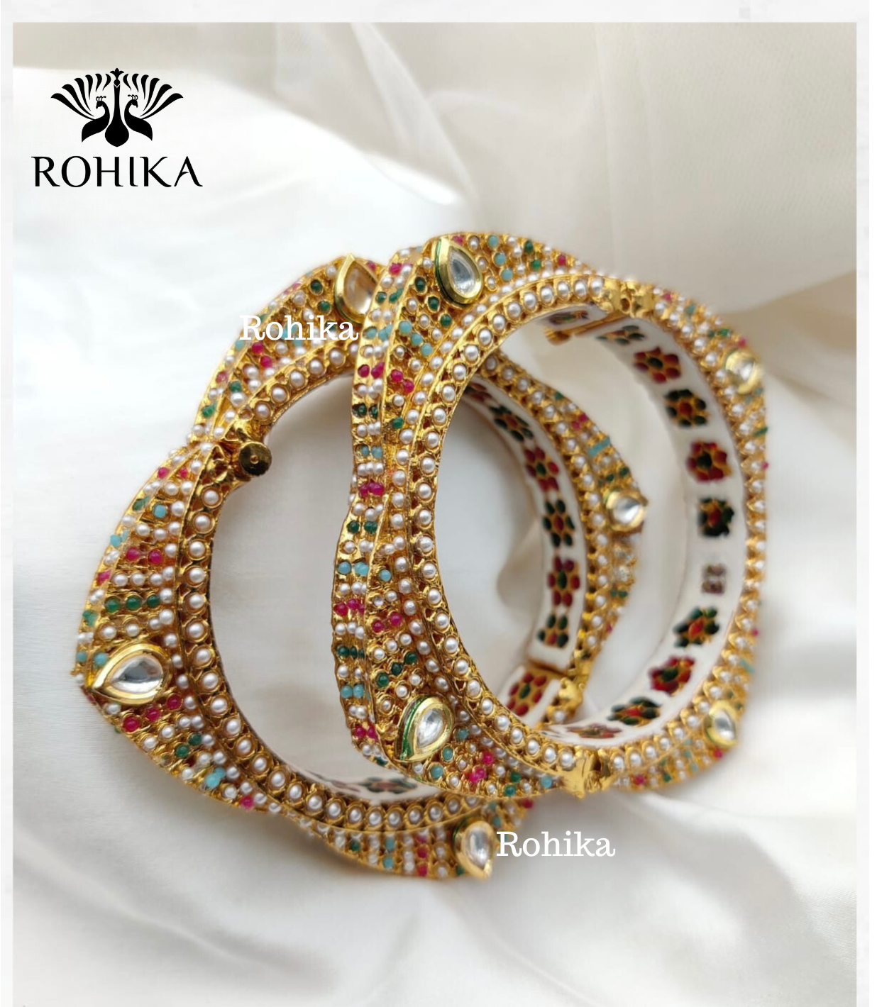 Aastha jadau bangles