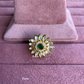 Angana polki kundan ring (SG-067) - Green