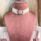 Akshita Moisanite Choker Set - Pink
