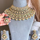 Lakshita Moisanite Bridal Choker Set - Green