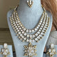 Olivia AD Layered Necklace Set  - White