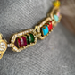 Saabya Inspired Fusion Necklace Set (SS039) - Multi Colour