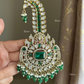 Polki Kundan Kalgi(NK-012) - Green