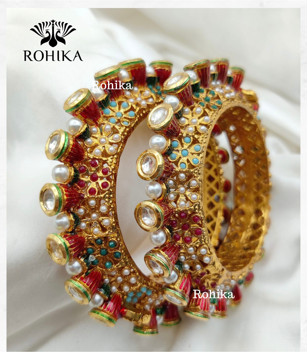 Aastha jadau bangles