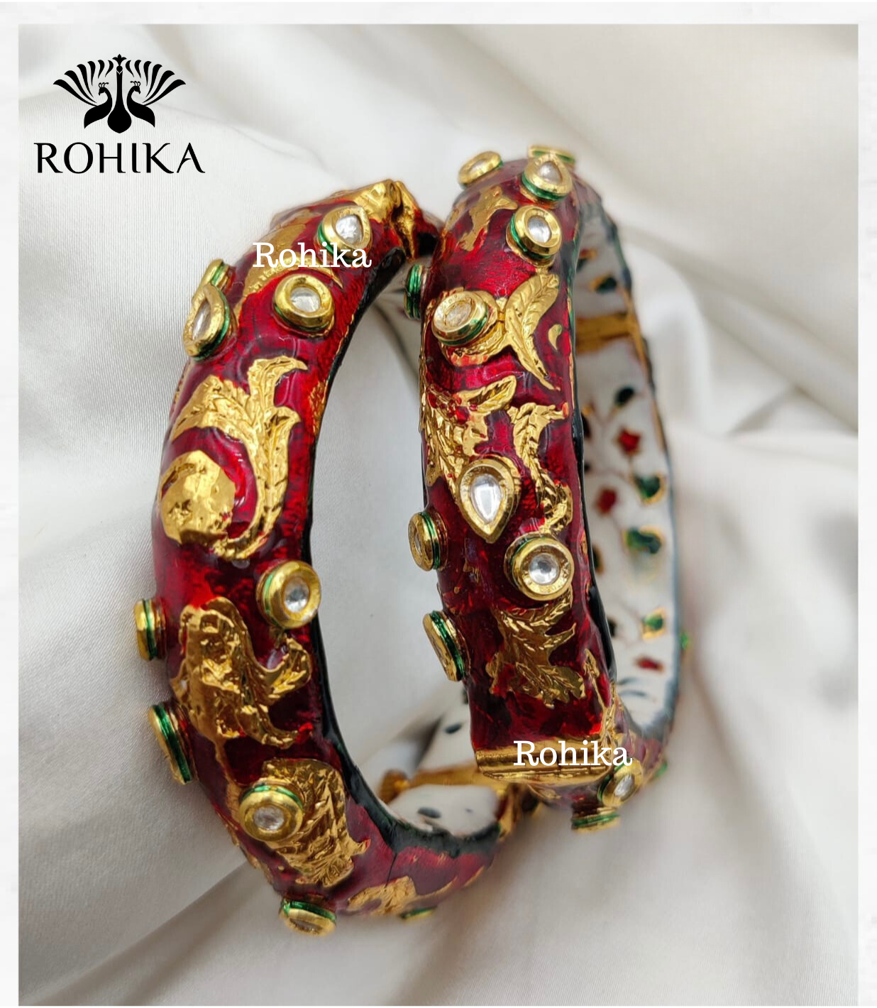 Aastha jadau bangles