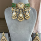 Vihaana LV Moisanite Choker set - Green