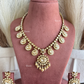 Radya LV Moisanite Long Necklace set - White