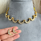Asmita Jadau Kundan Choker Set - White