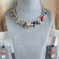 Saabya Inspired Fusion Necklace Set (SS021) - Baby Pink