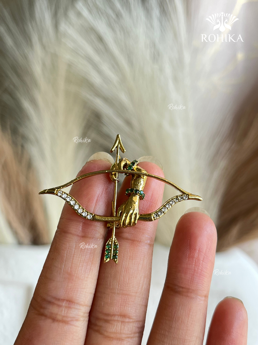 Heritage Brooch (BR-018) - Green