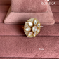 Angana polki kundan ring  (SG-032) - White