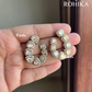 Moana moisinte kundan earrings - Golden