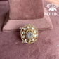 Angana polki kundan ring  (SG-026) - White