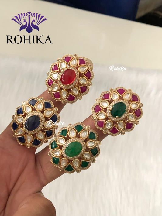 Kundan Ring  (KR-0011)